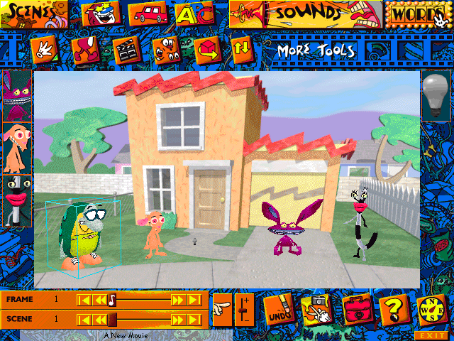 Nickelodeon 3D Movie Maker - Edit